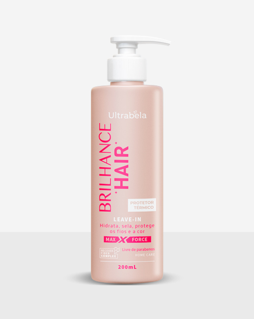 Leave-In Brilhance Hair Max Force - Protetor Termico 