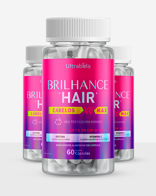Kit Brilhance Hair - 3 unidades